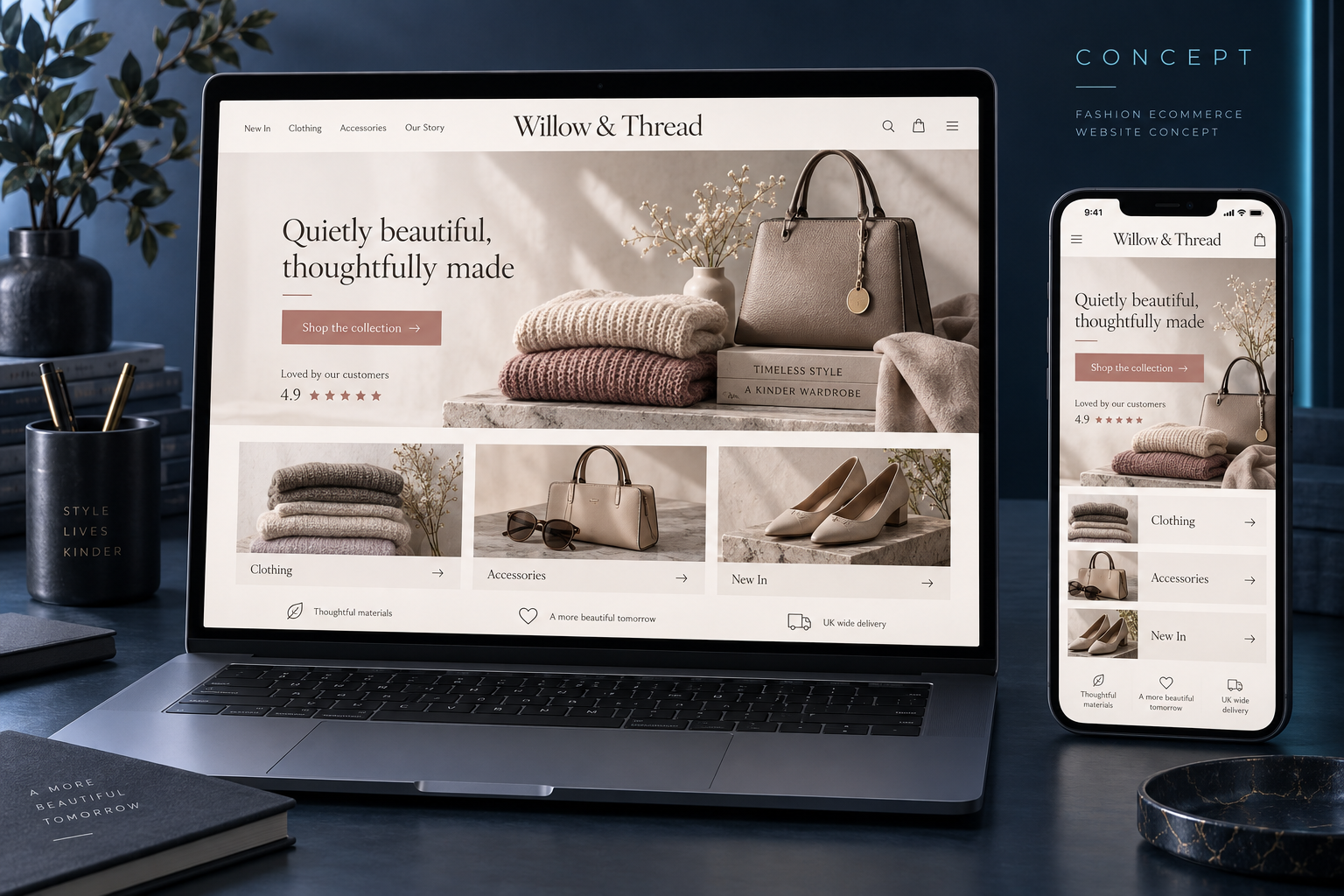 Willow & Thread concept